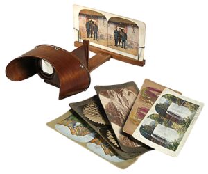 The stereoscope, invented 1838.