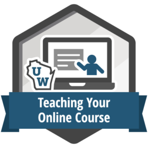 Level up badge for Teaching Your Online Course.
